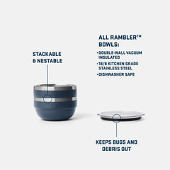 Rambler® 1 QT Insulated Bowl