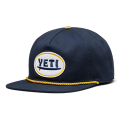 YETI Big Wave Flat Brim Rope Hat